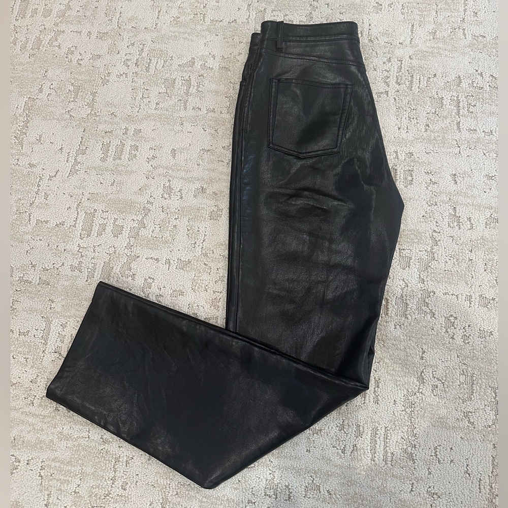 Aritzia Wilfred Leather Pants